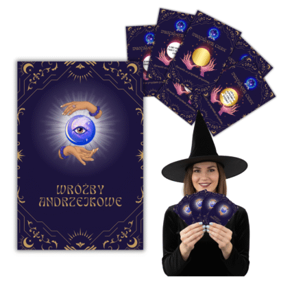 Karty z wróżbami na Andrzejki